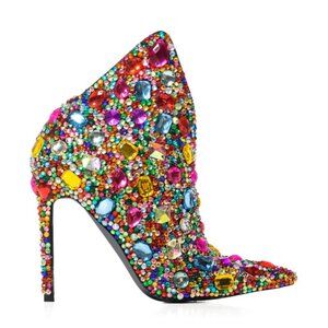 AZALEA WANG NEXT UP EMBELLISHED ANGULAR PUMP IN MULTI